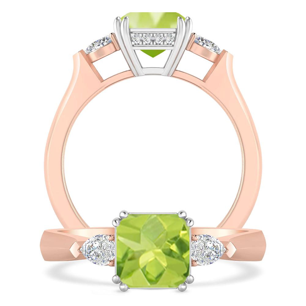 Rose Gold - Peridot