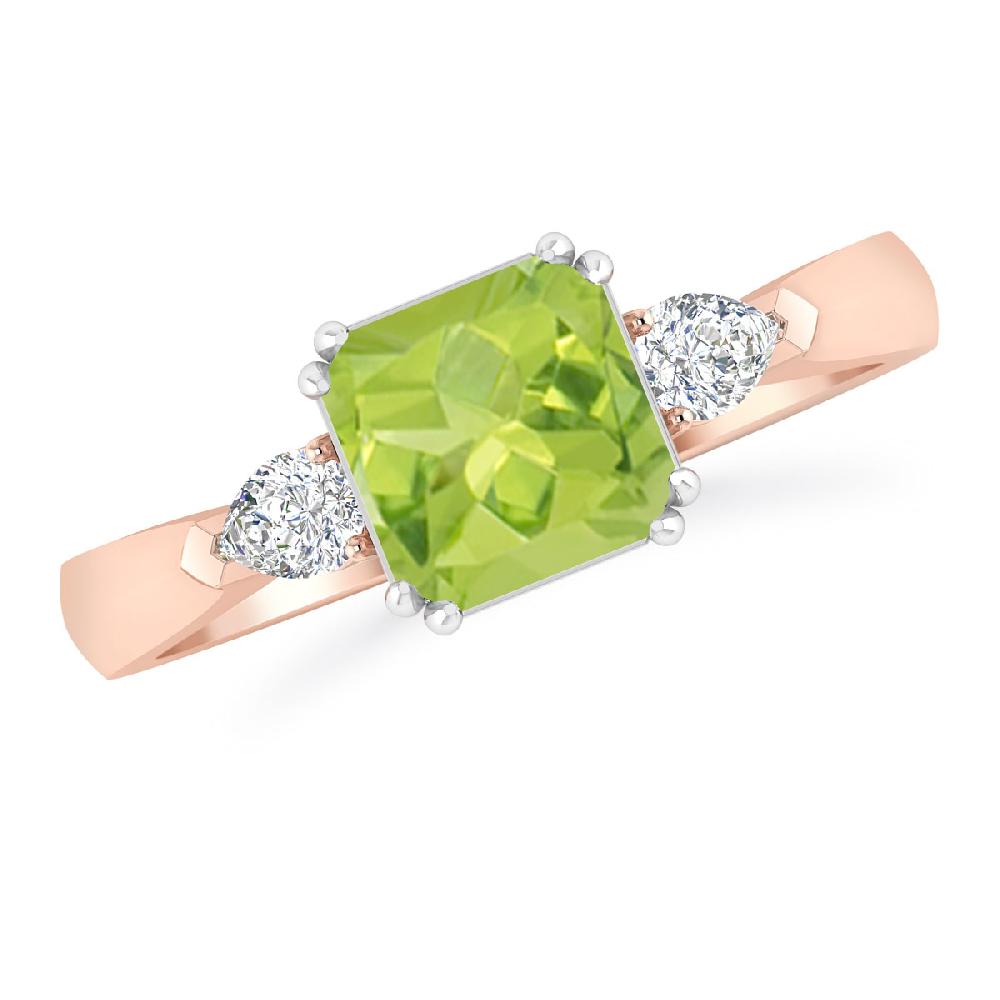 Rose Gold - Peridot