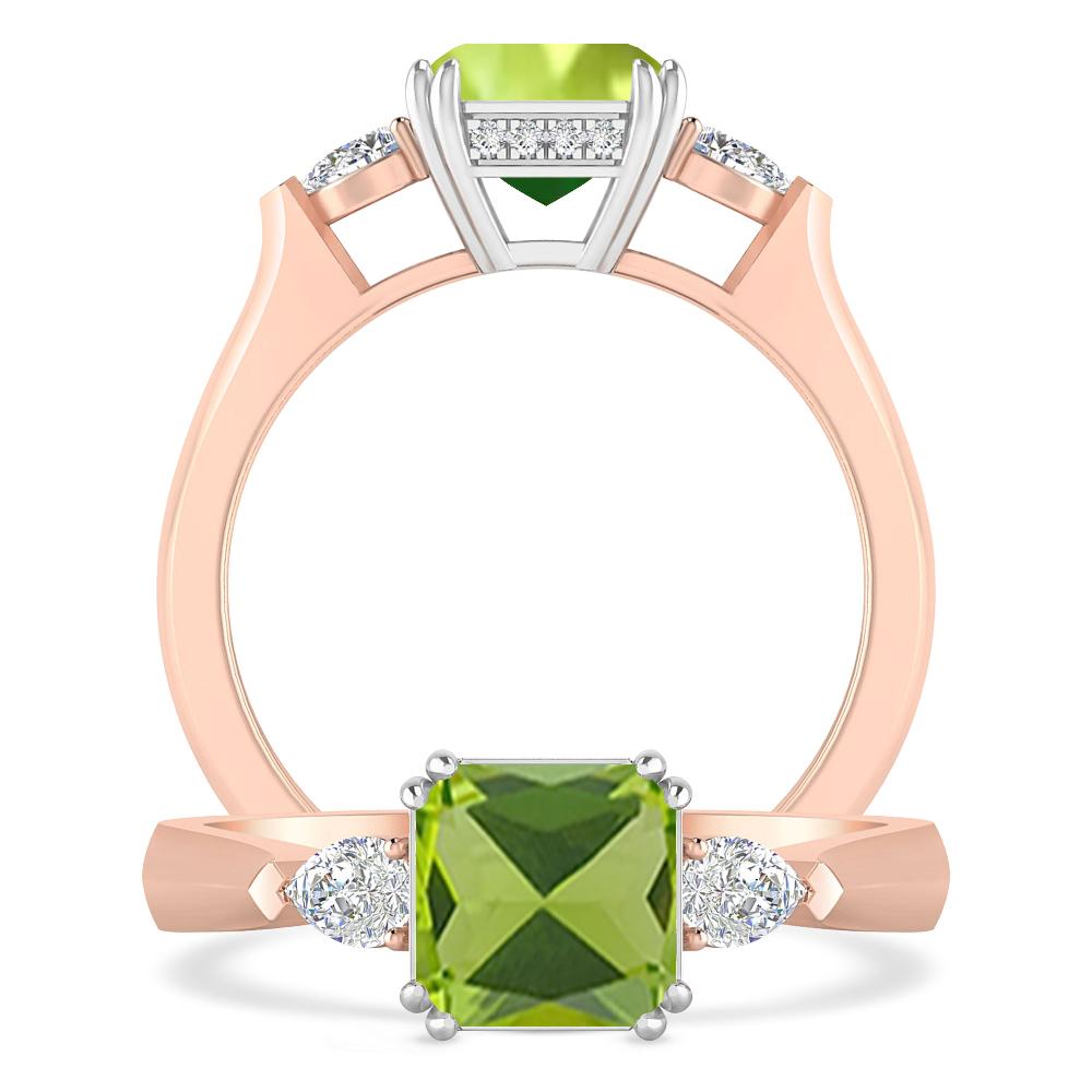 Rose Gold - Peridot