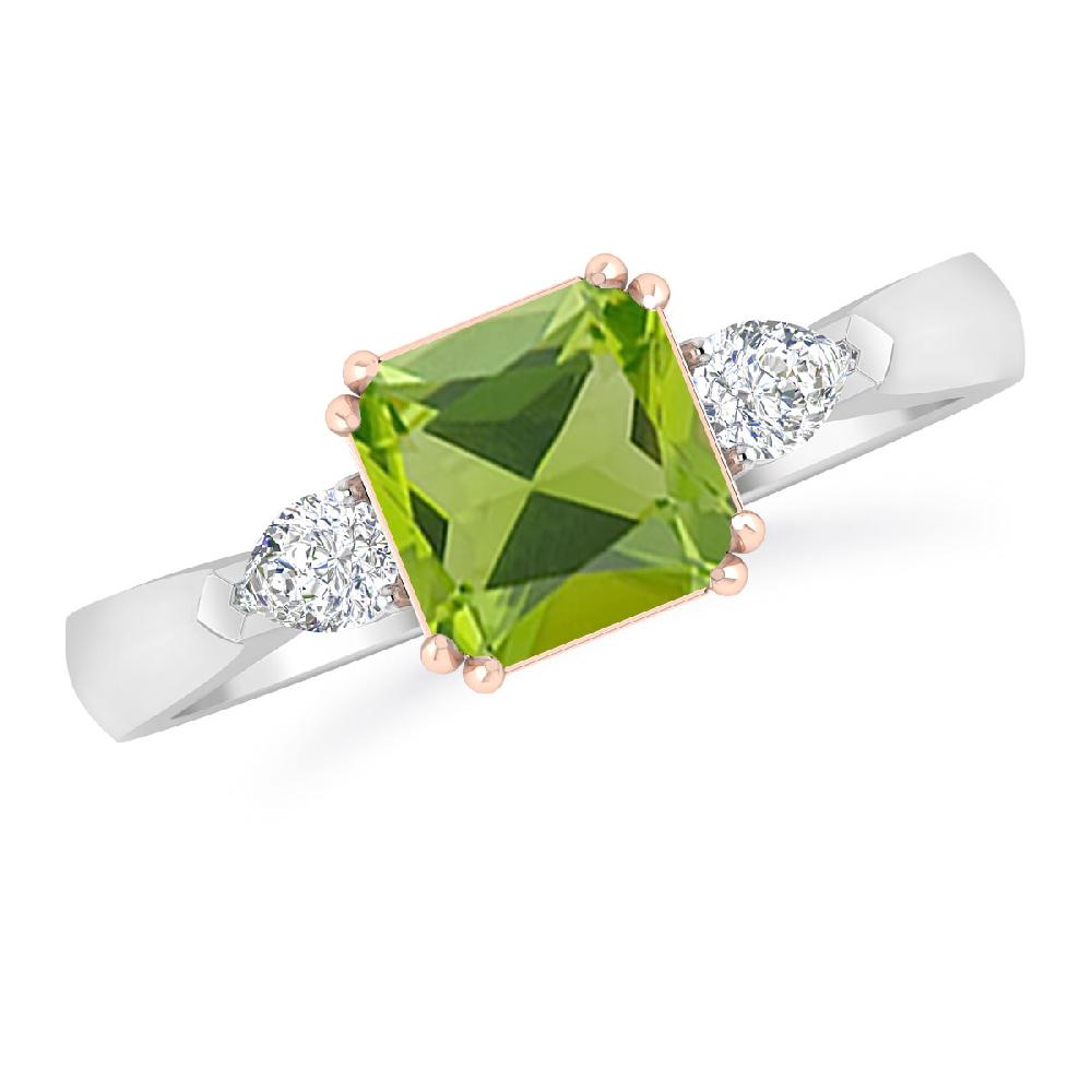 White Gold - Peridot