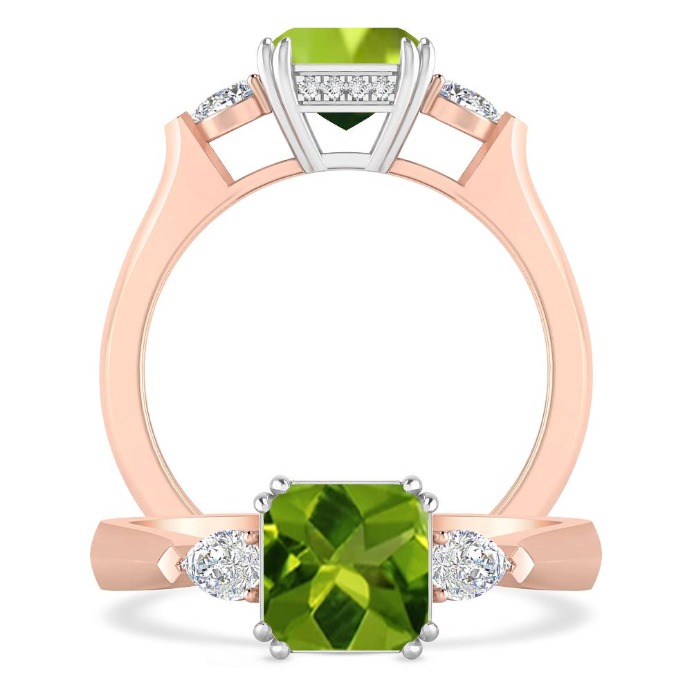 Rose Gold - Peridot