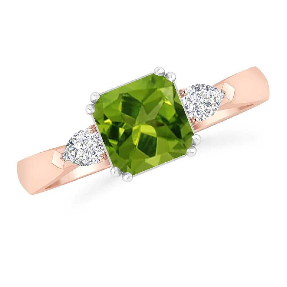 Rose Gold - Peridot