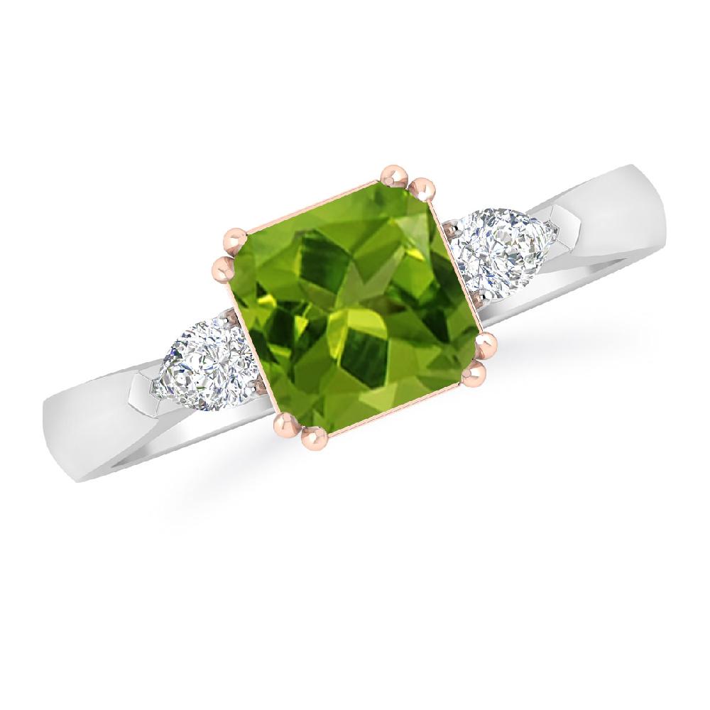 White Gold - Peridot