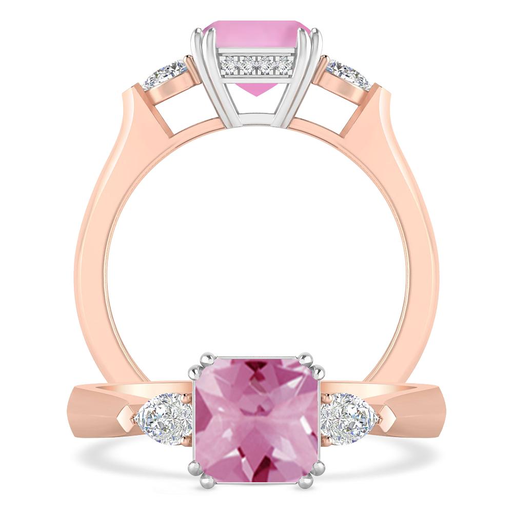 Rose Gold - Pink Tourmaline