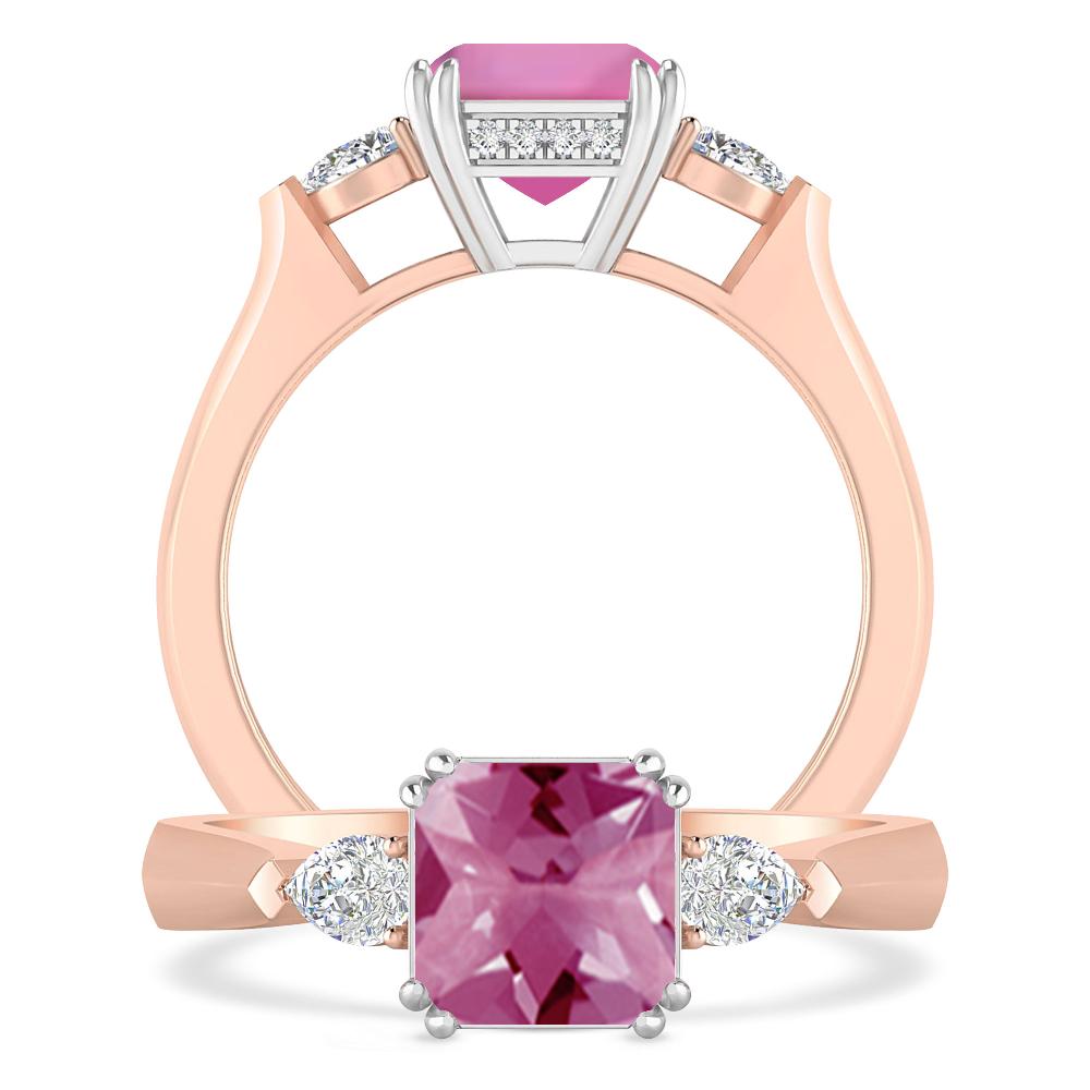 Rose Gold - Pink Tourmaline