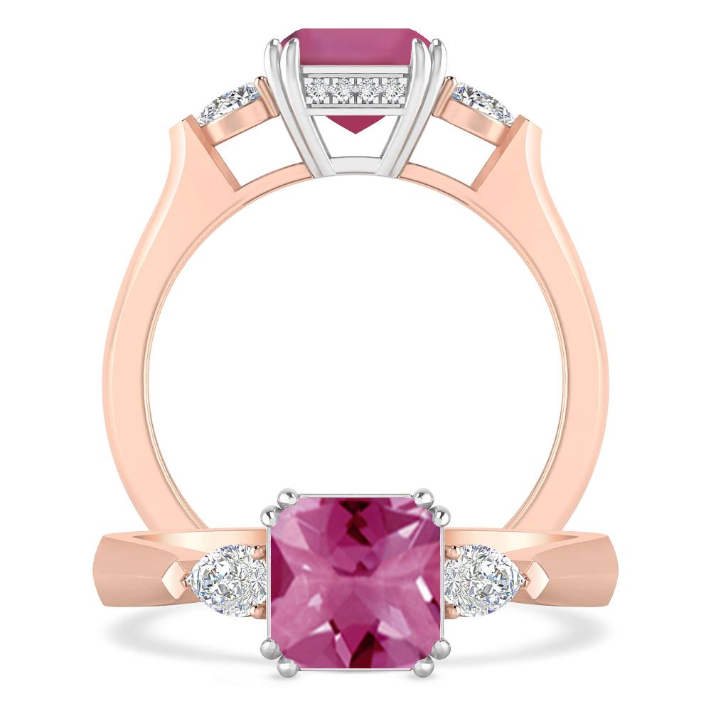 Rose Gold - Pink Tourmaline