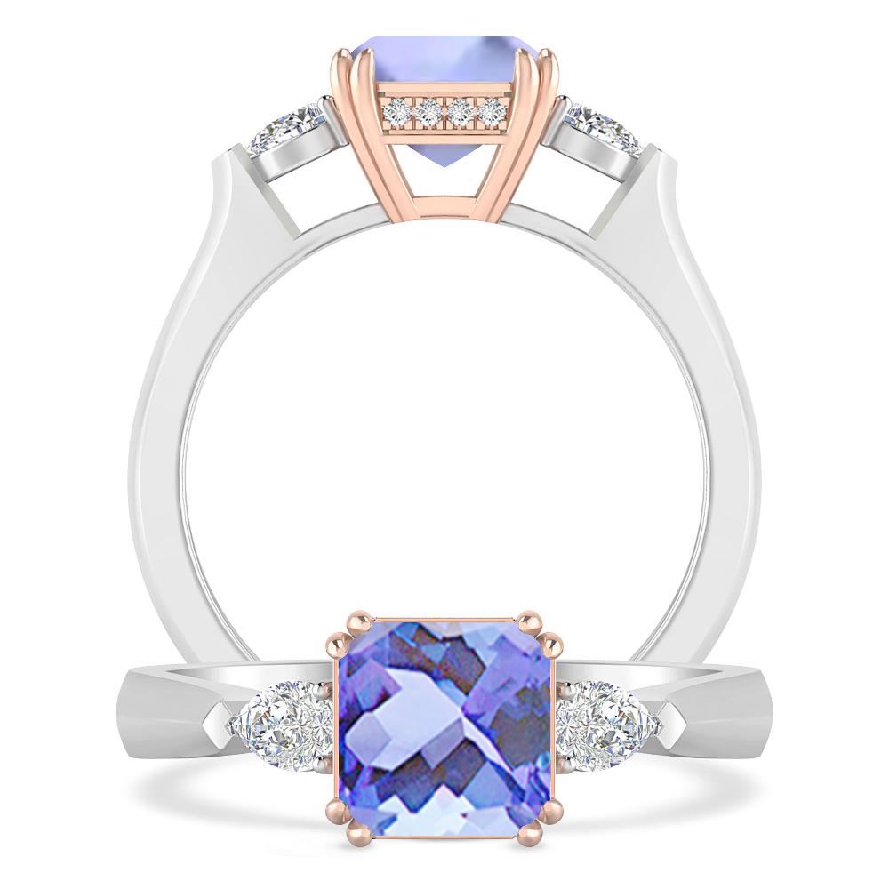 White Gold - Tanzanite