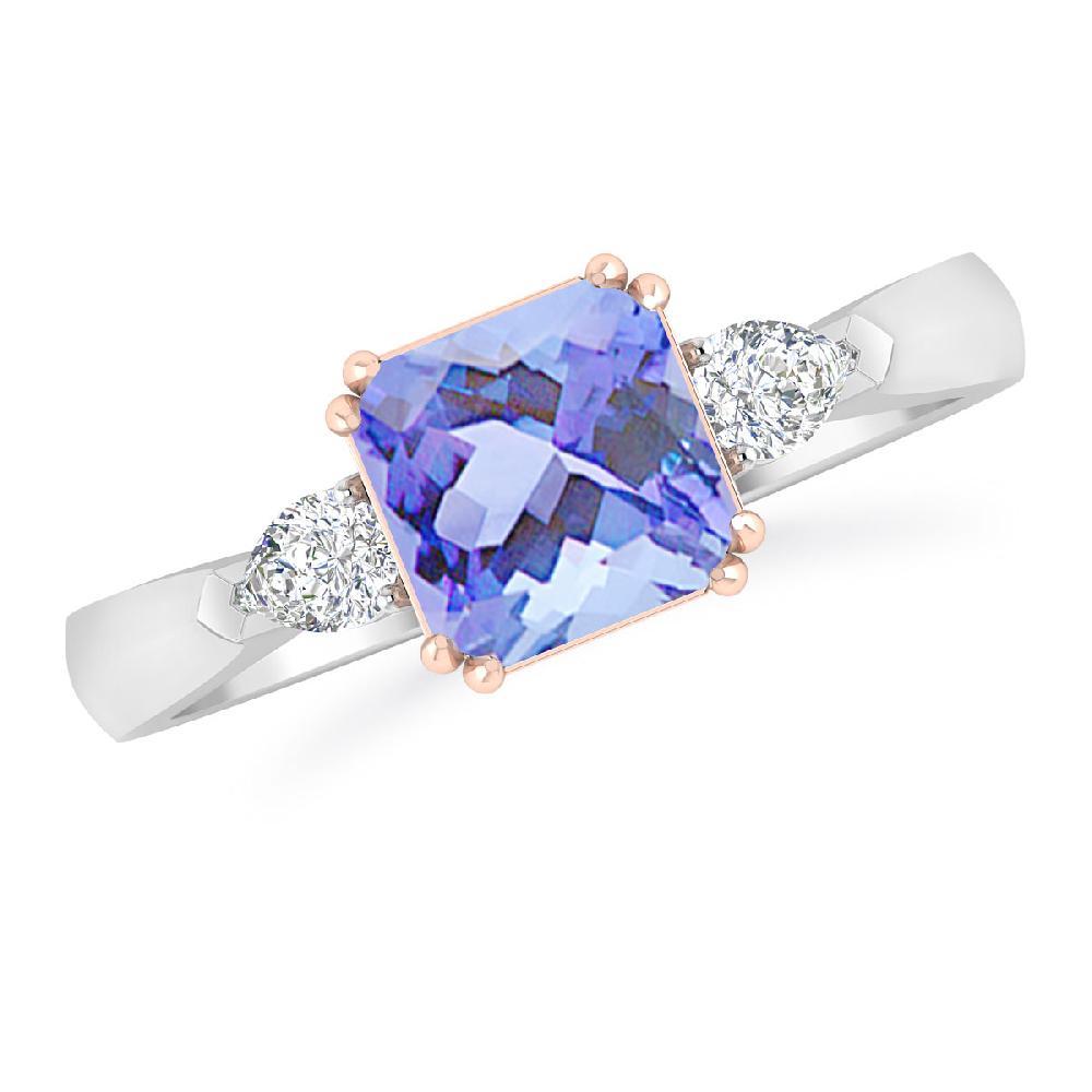 White Gold - Tanzanite