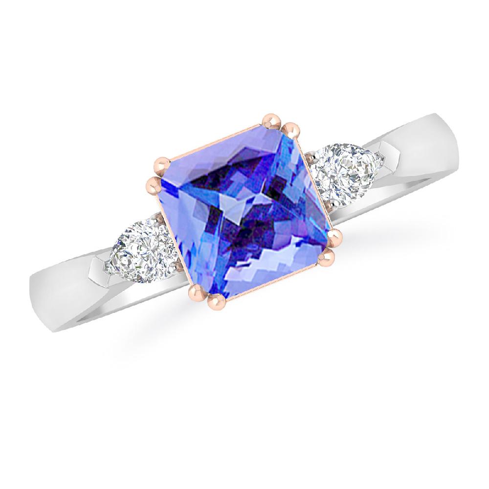 White Gold - Tanzanite