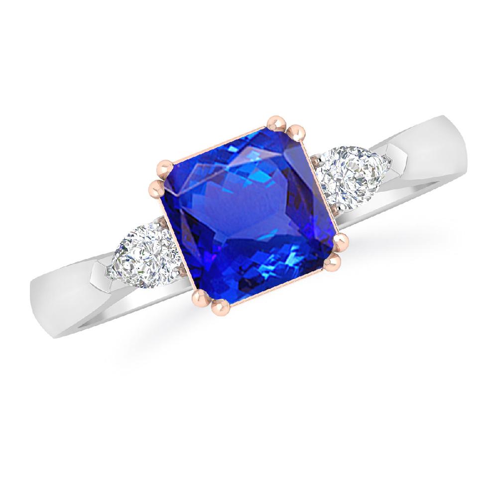 White Gold - Tanzanite