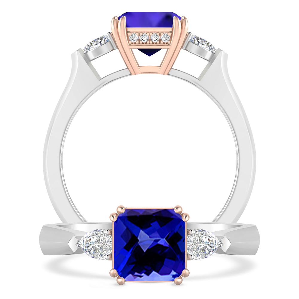 White Gold - Tanzanite