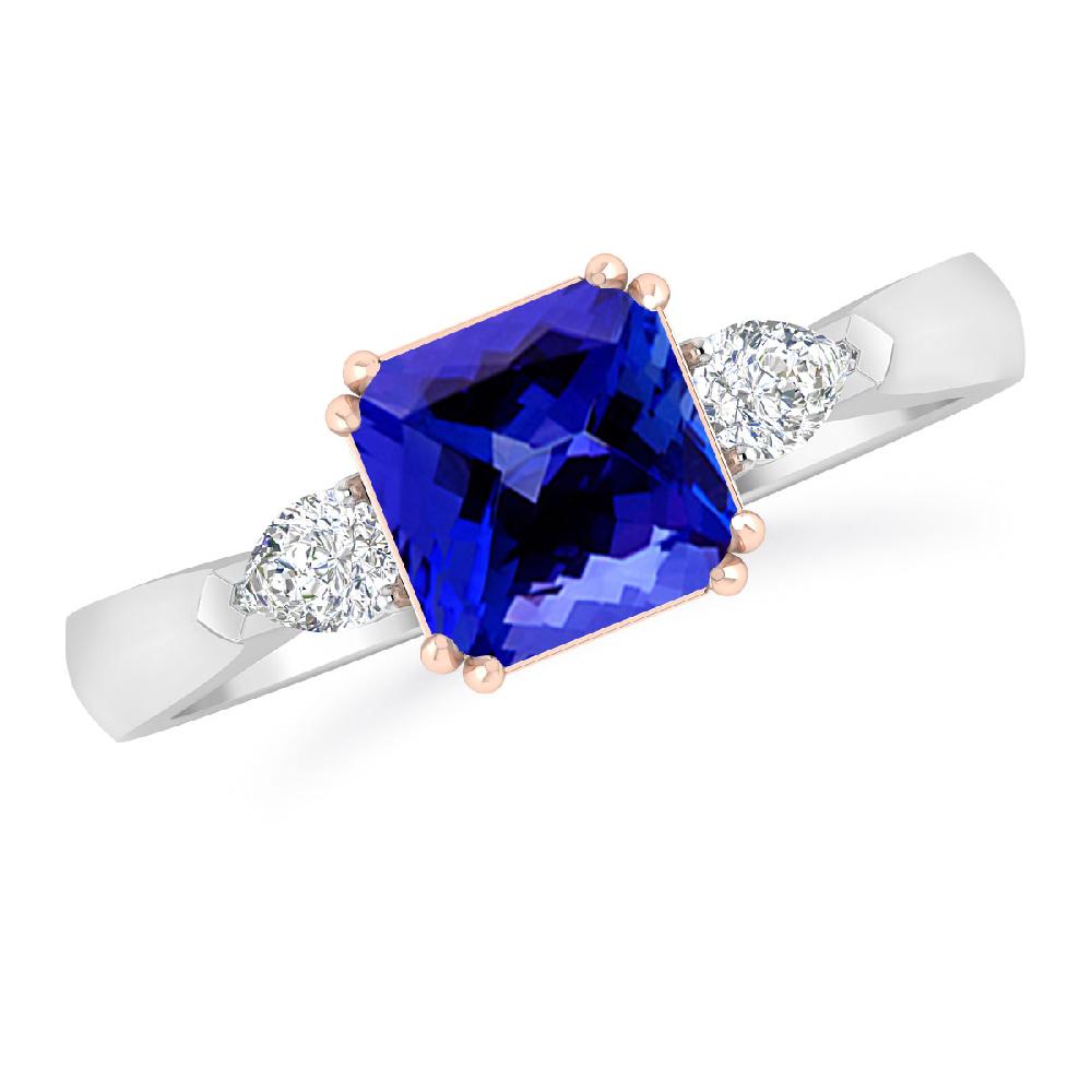 White Gold - Tanzanite