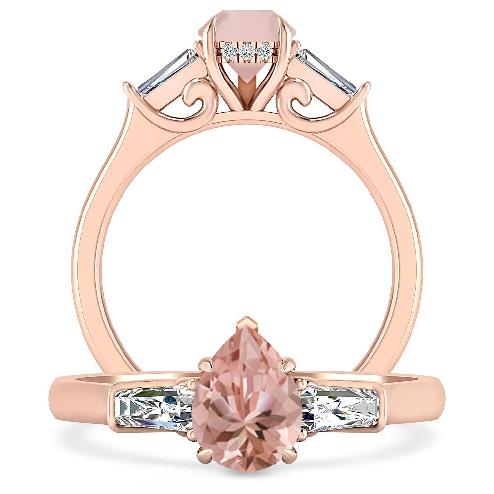 Rose Gold - Morganite