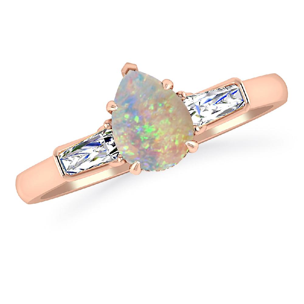 Rose Gold - Opal