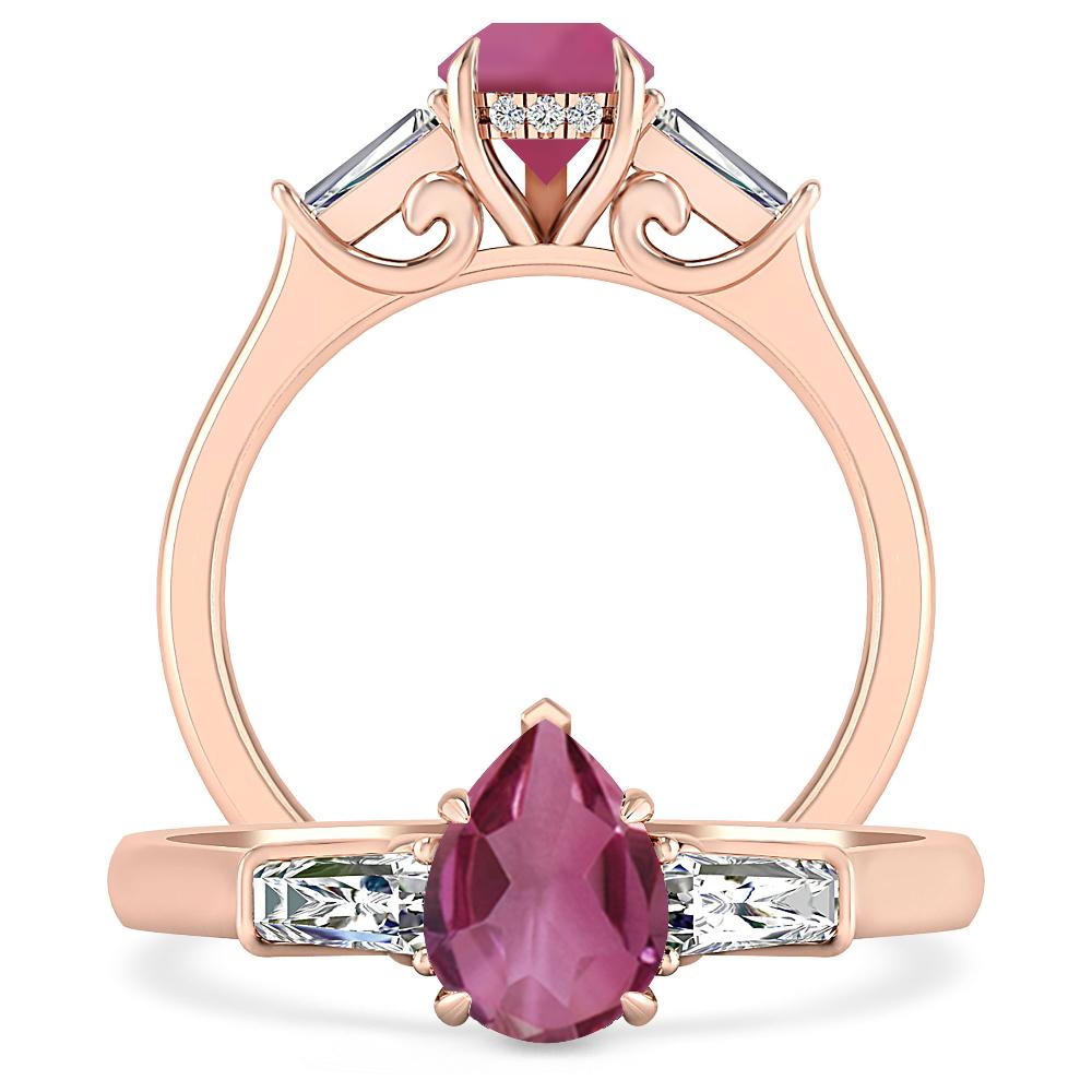 Rose Gold - Pink Tourmaline