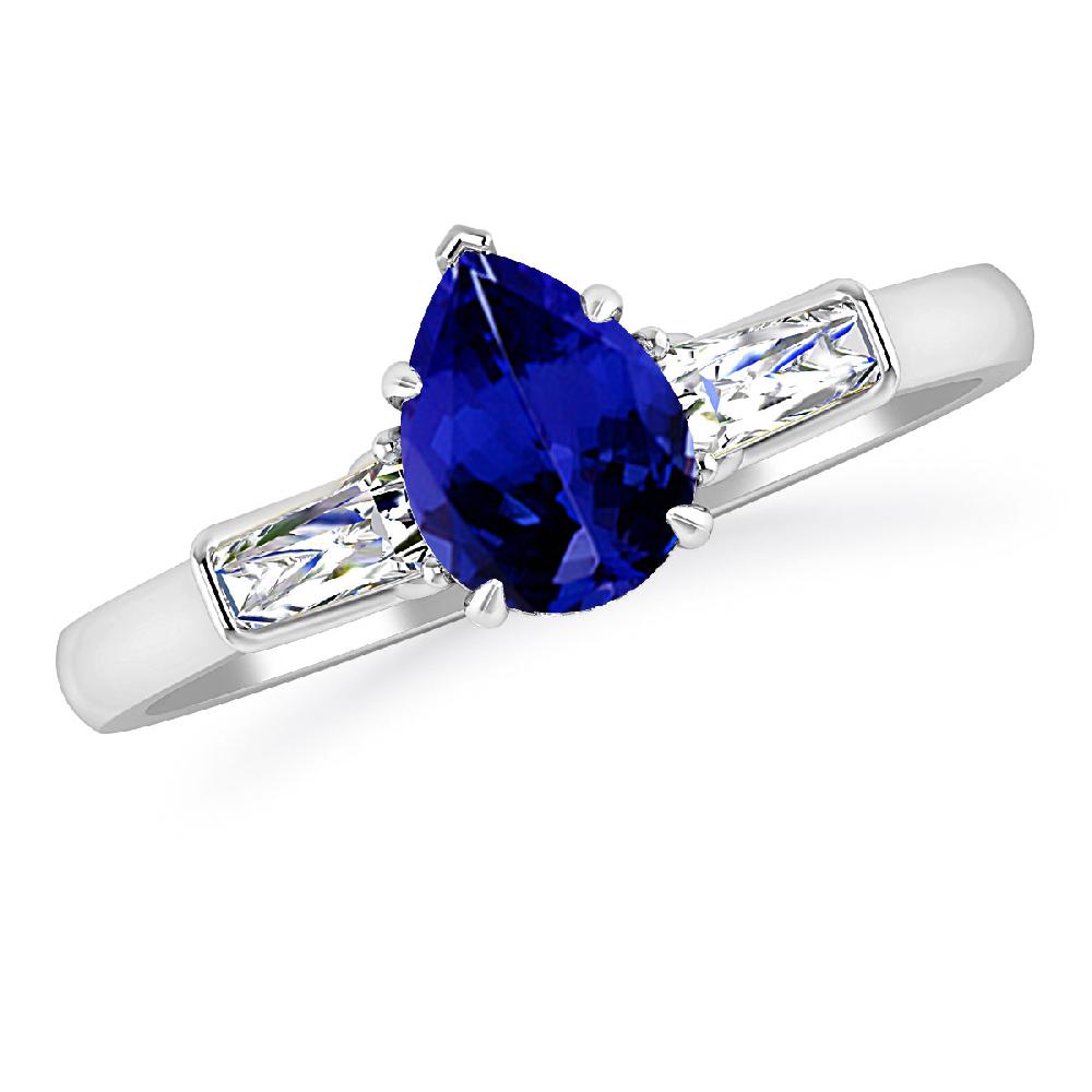 White Gold - Tanzanite