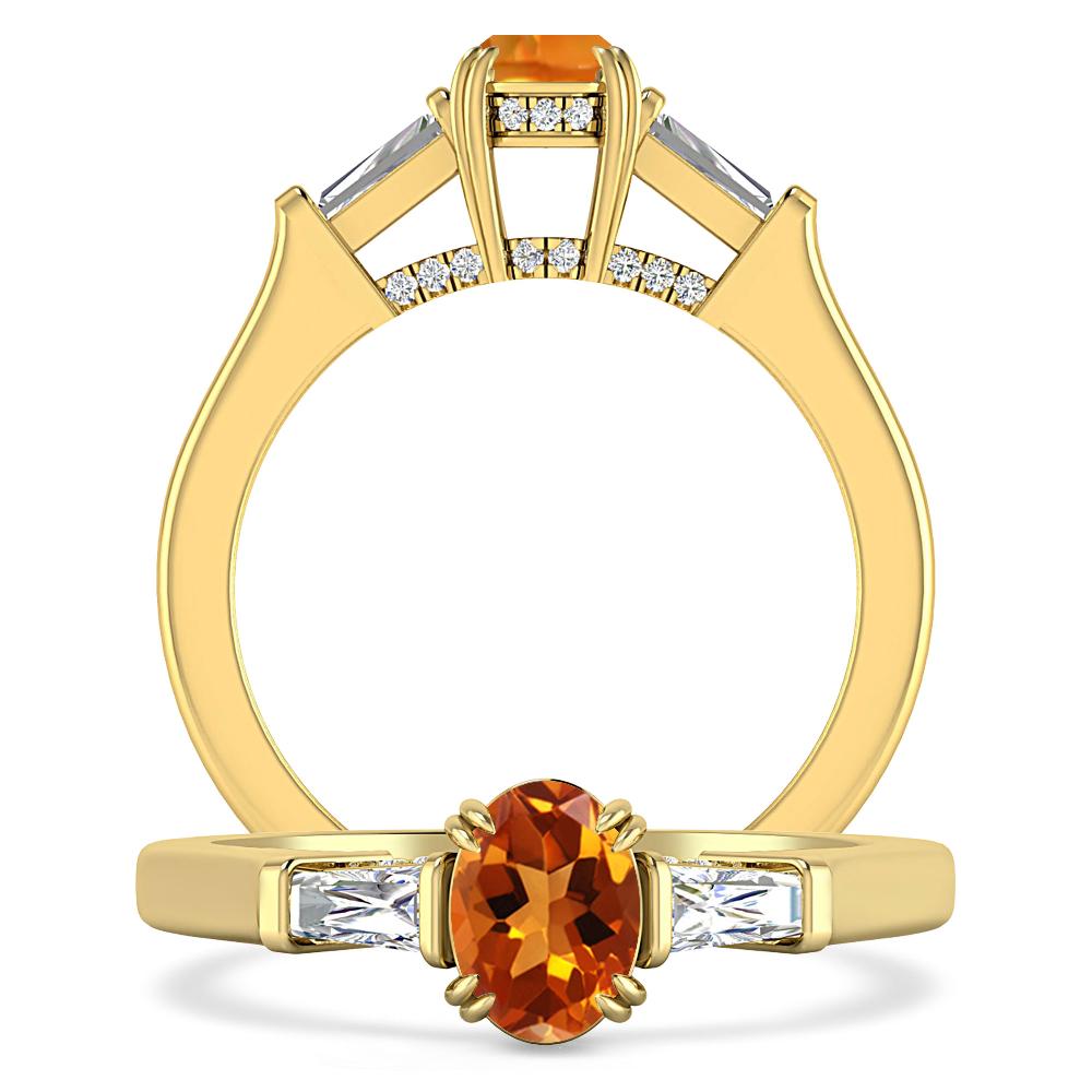 Yellow Gold - Citrine