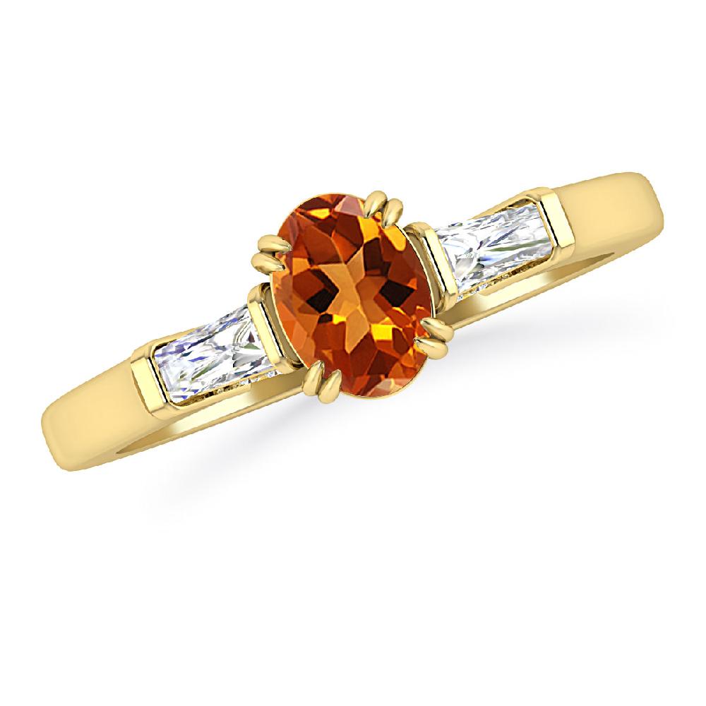 Yellow Gold - Citrine