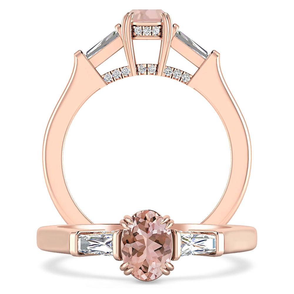 Rose Gold - Morganite