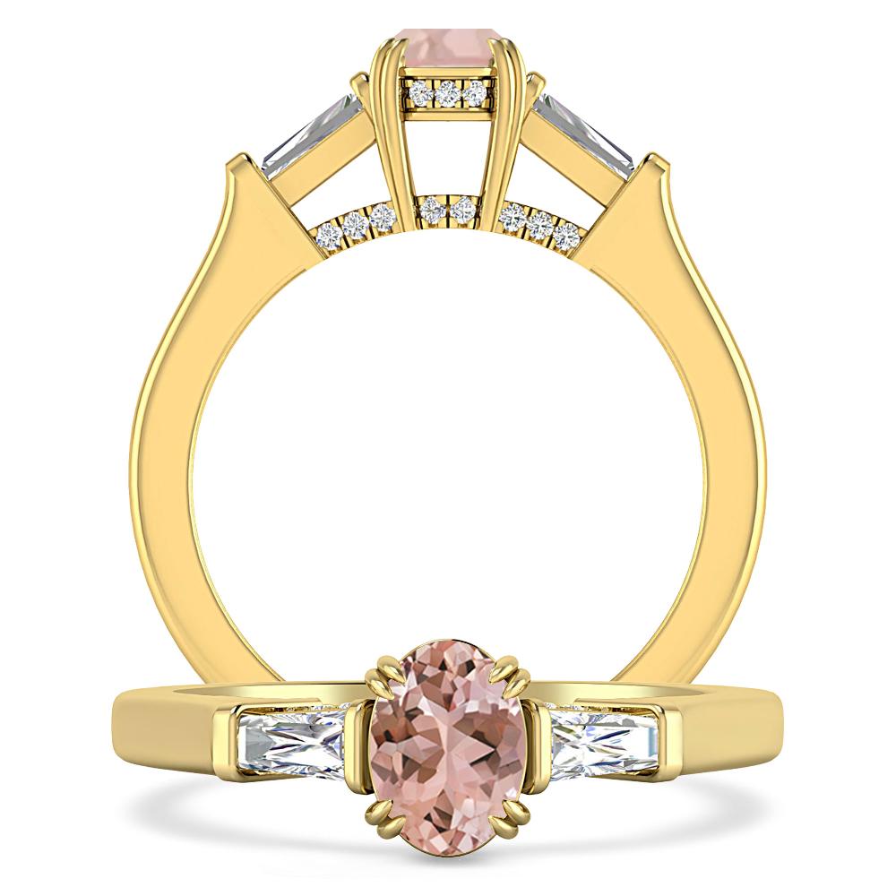 Yellow Gold - Morganite