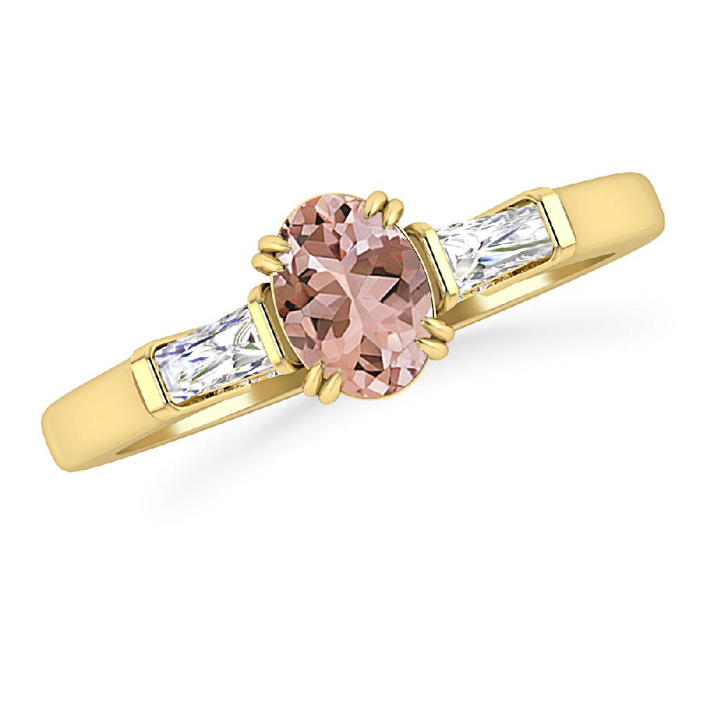 Yellow Gold - Morganite