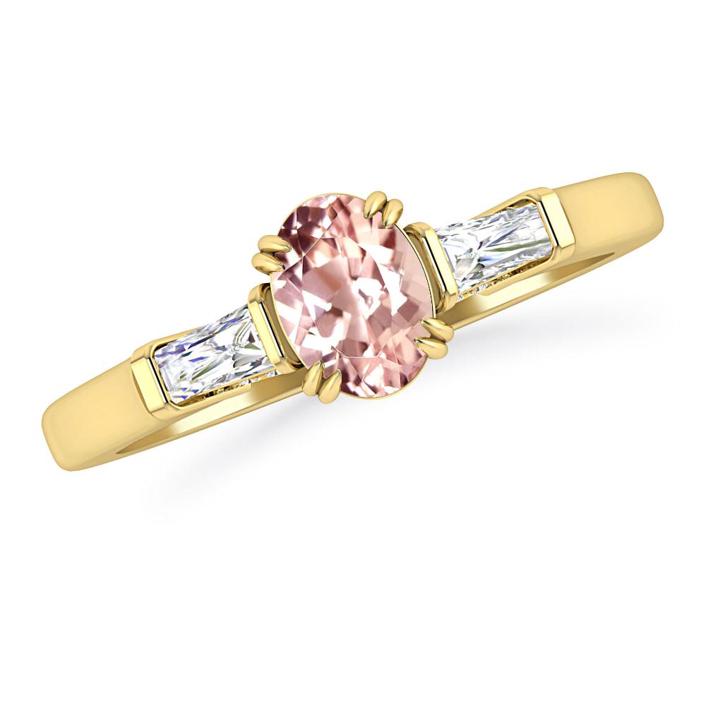 Yellow Gold - Morganite