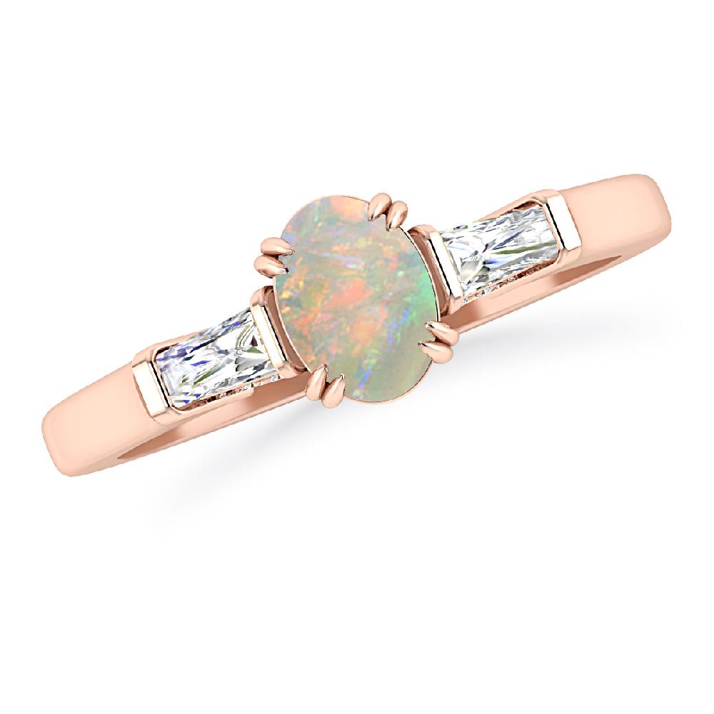 Rose Gold - Opal