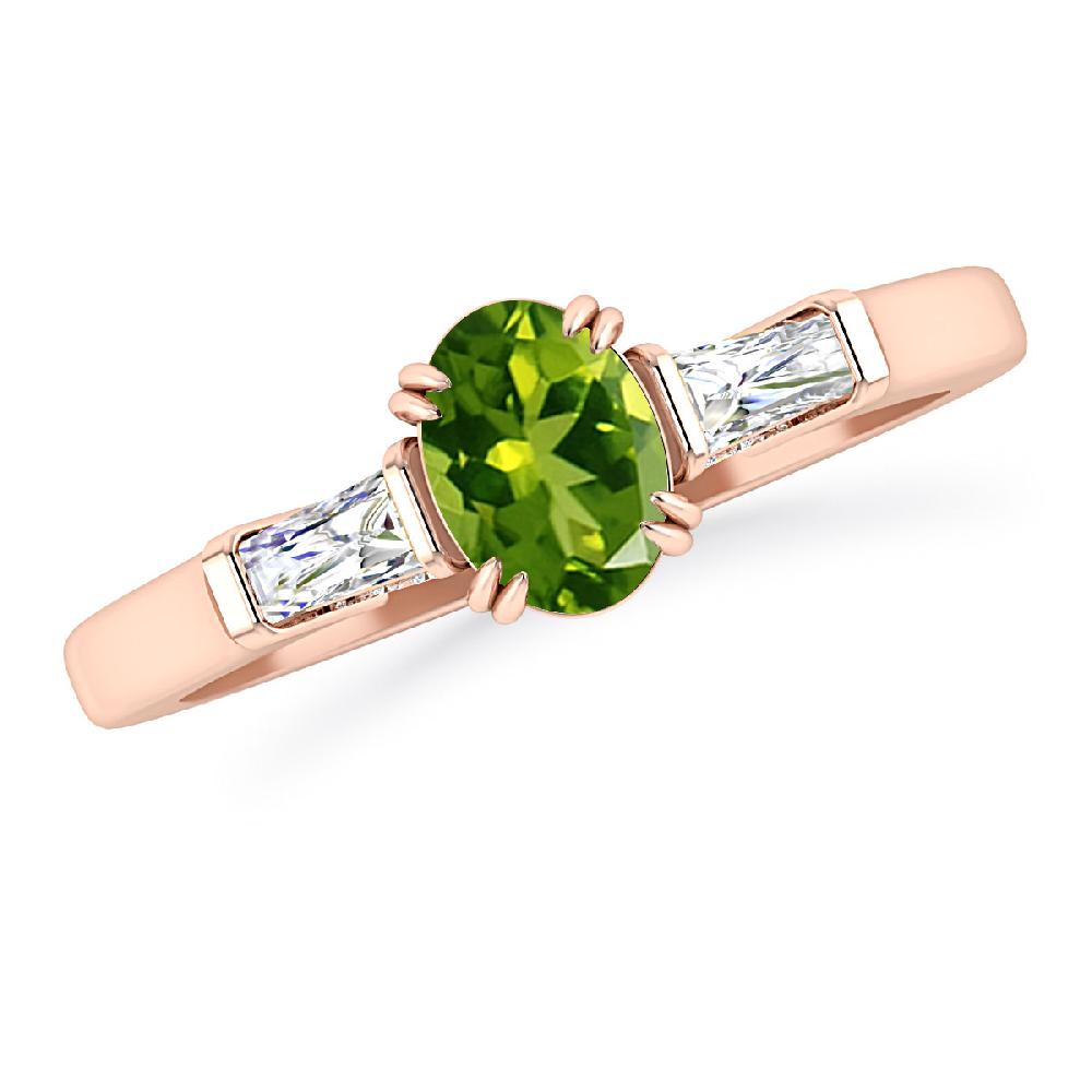 Rose Gold - Peridot