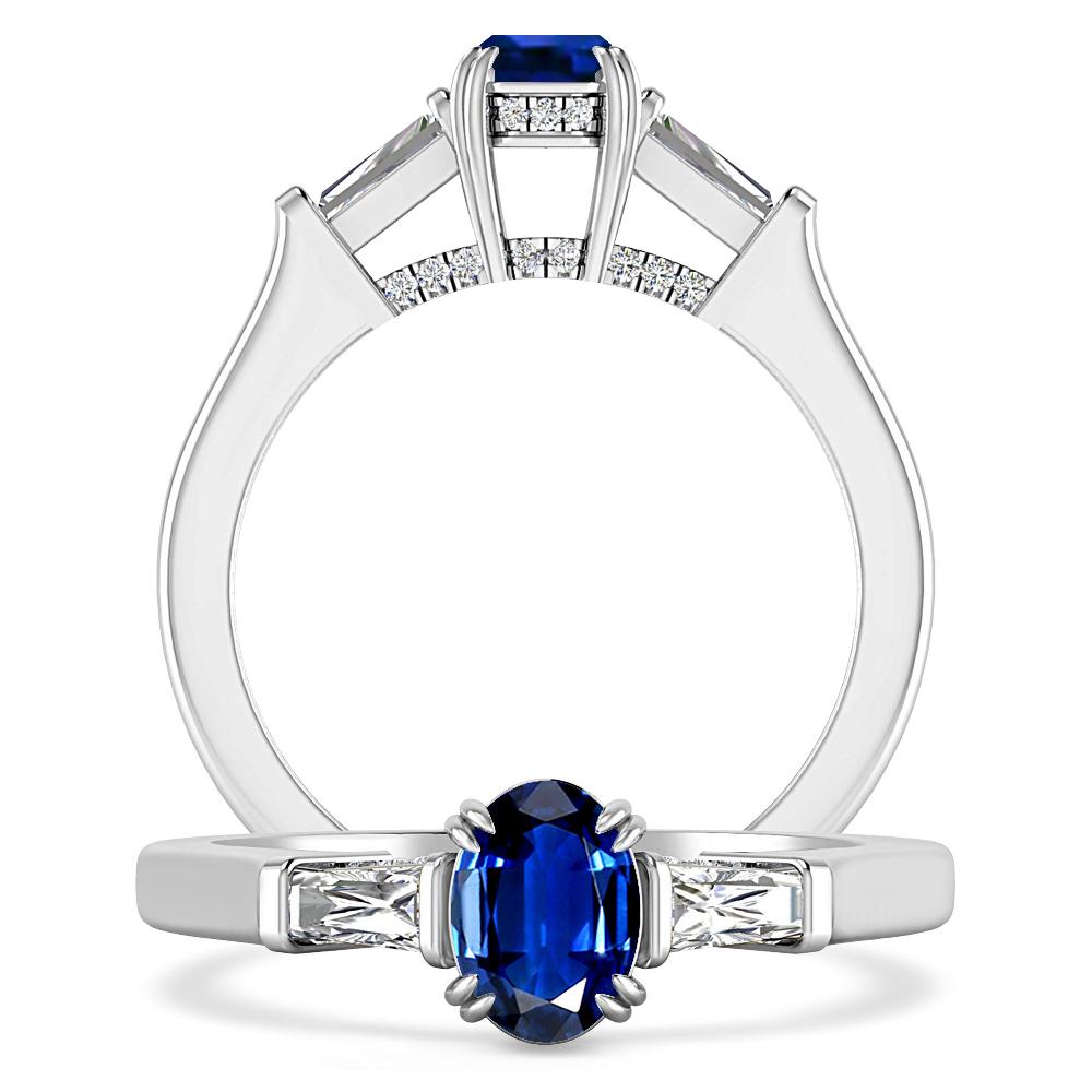 White Gold - Sapphire