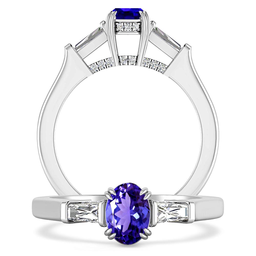 White Gold - Tanzanite