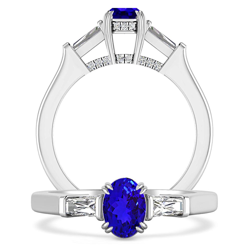 White Gold - Tanzanite