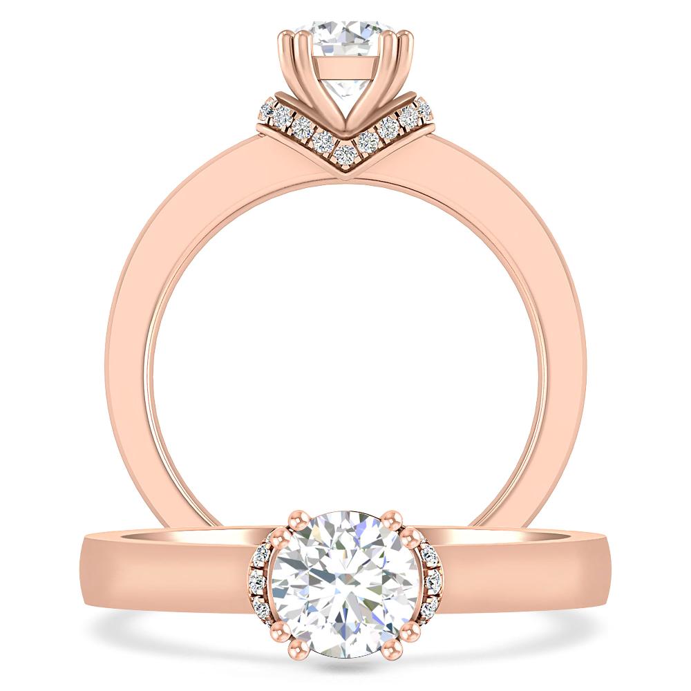 Rose Gold - Diamond