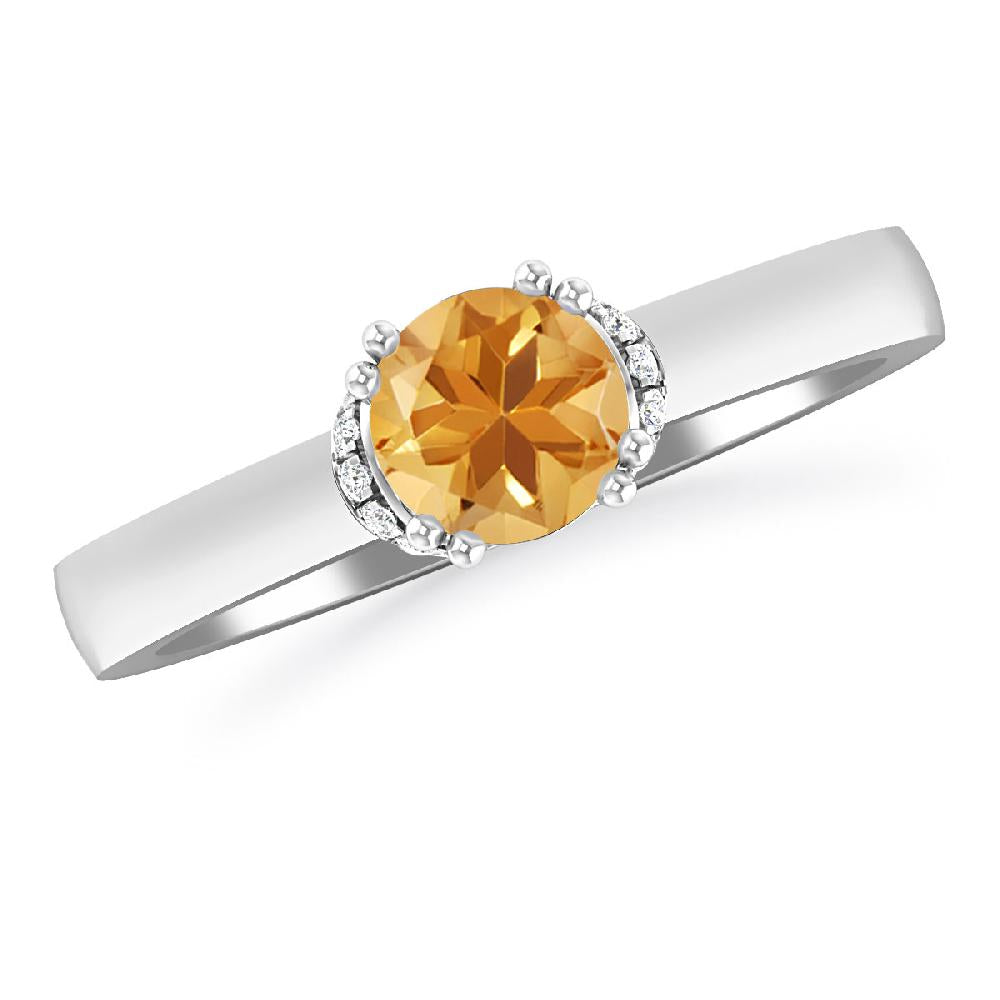 White Gold - Citrine