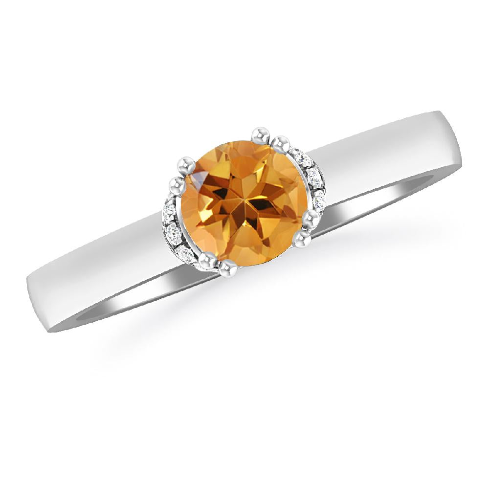 White Gold - Citrine