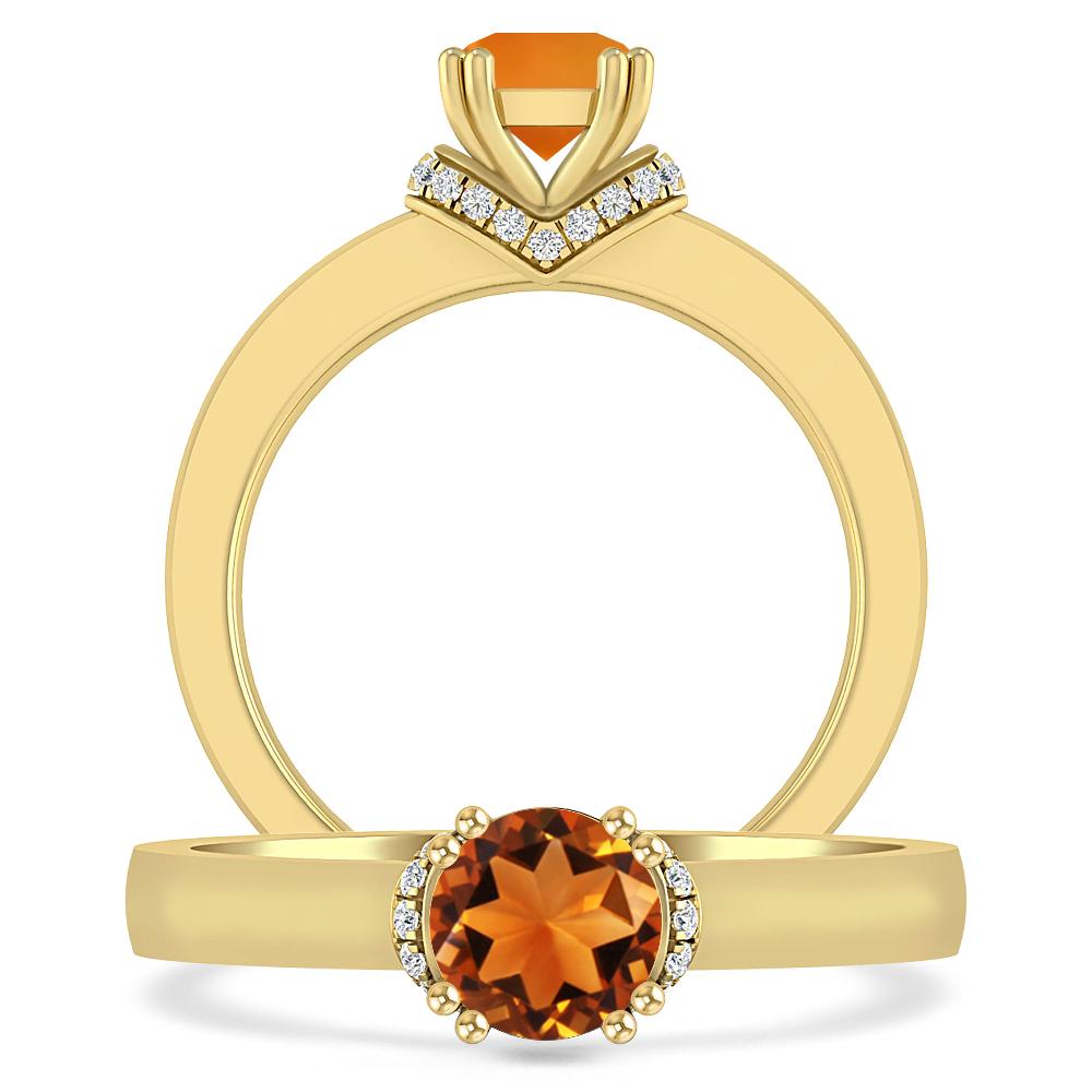 Yellow Gold - Citrine