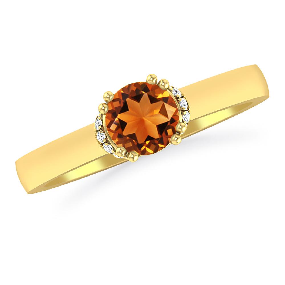 Yellow Gold - Citrine