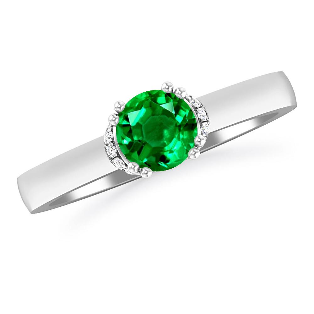 White Gold - Emerald