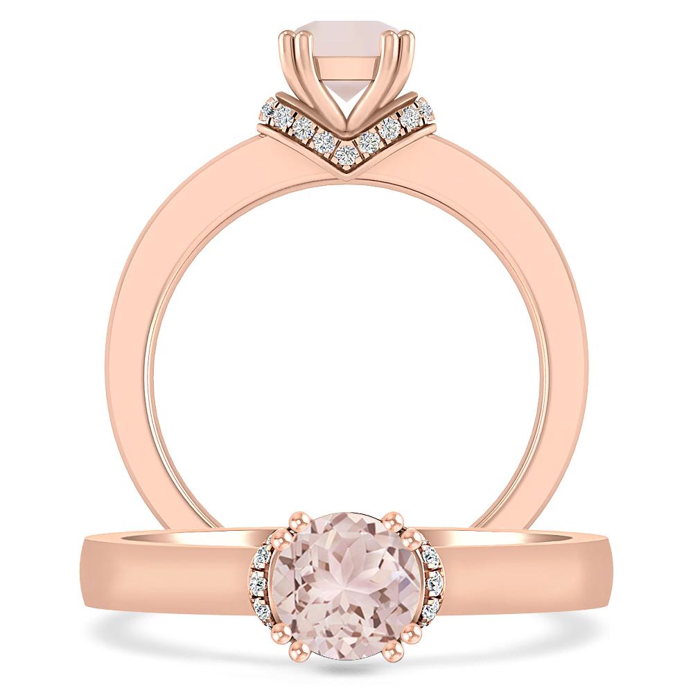 Rose Gold - Morganite