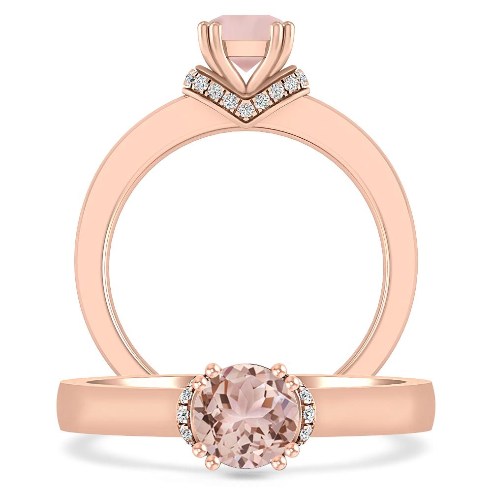 Rose Gold - Morganite