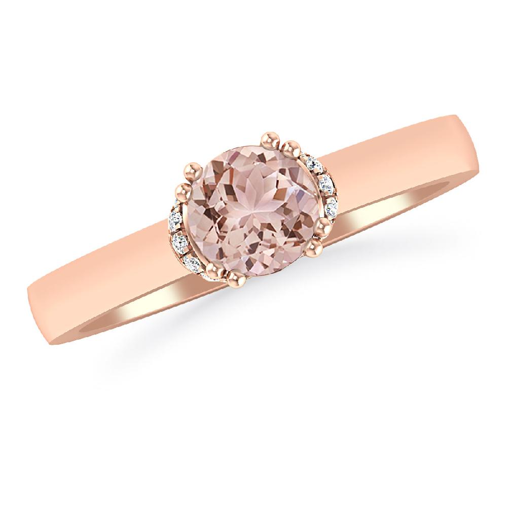 Rose Gold - Morganite