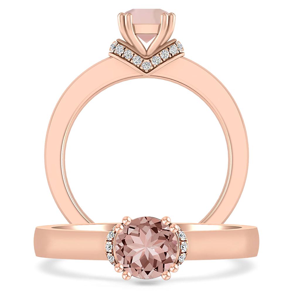 Rose Gold - Morganite