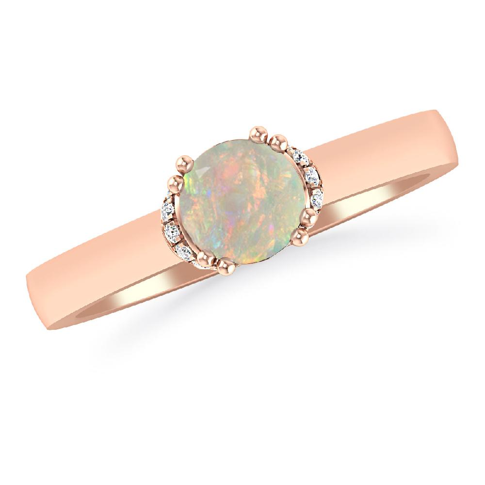 Rose Gold - Opal