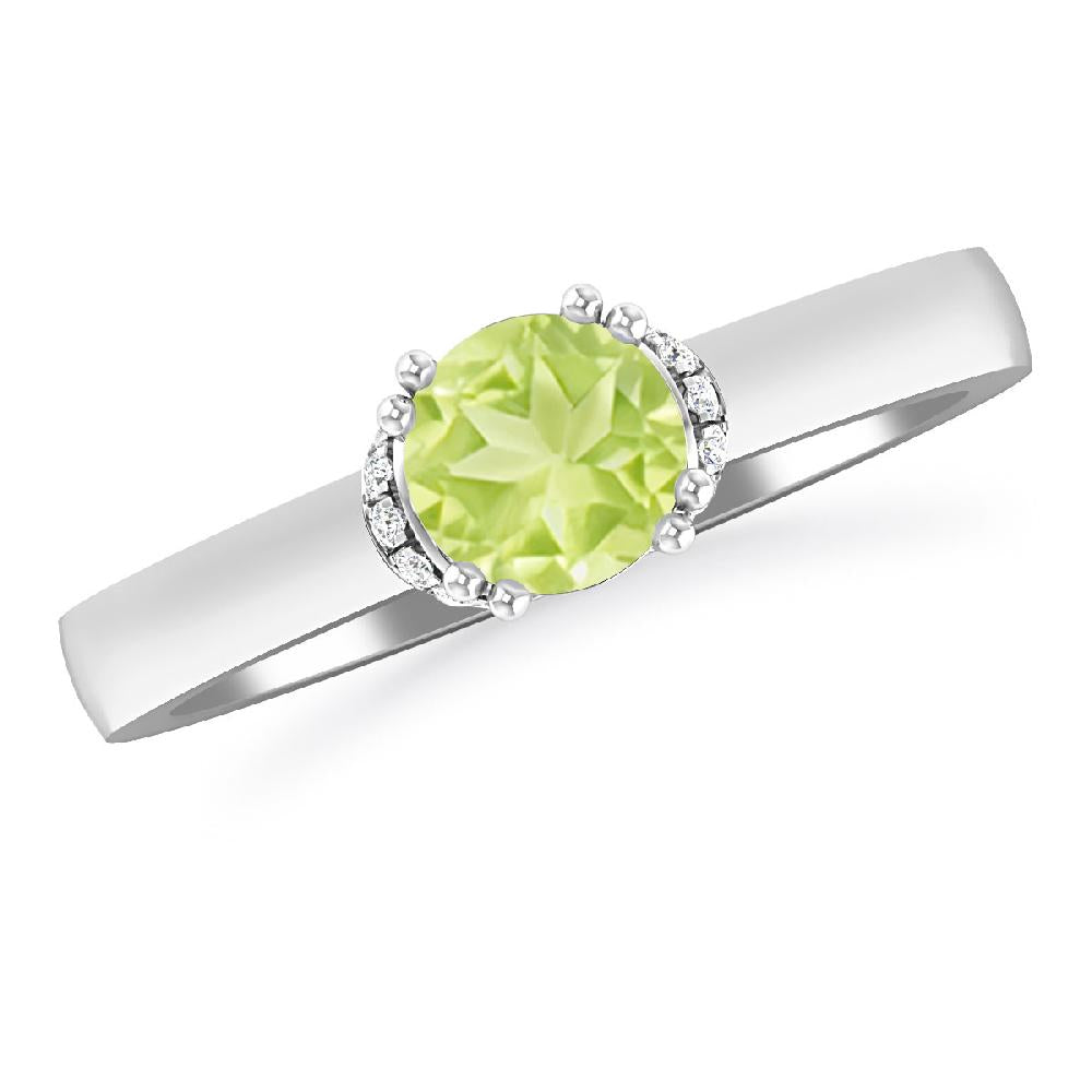 White Gold - Peridot