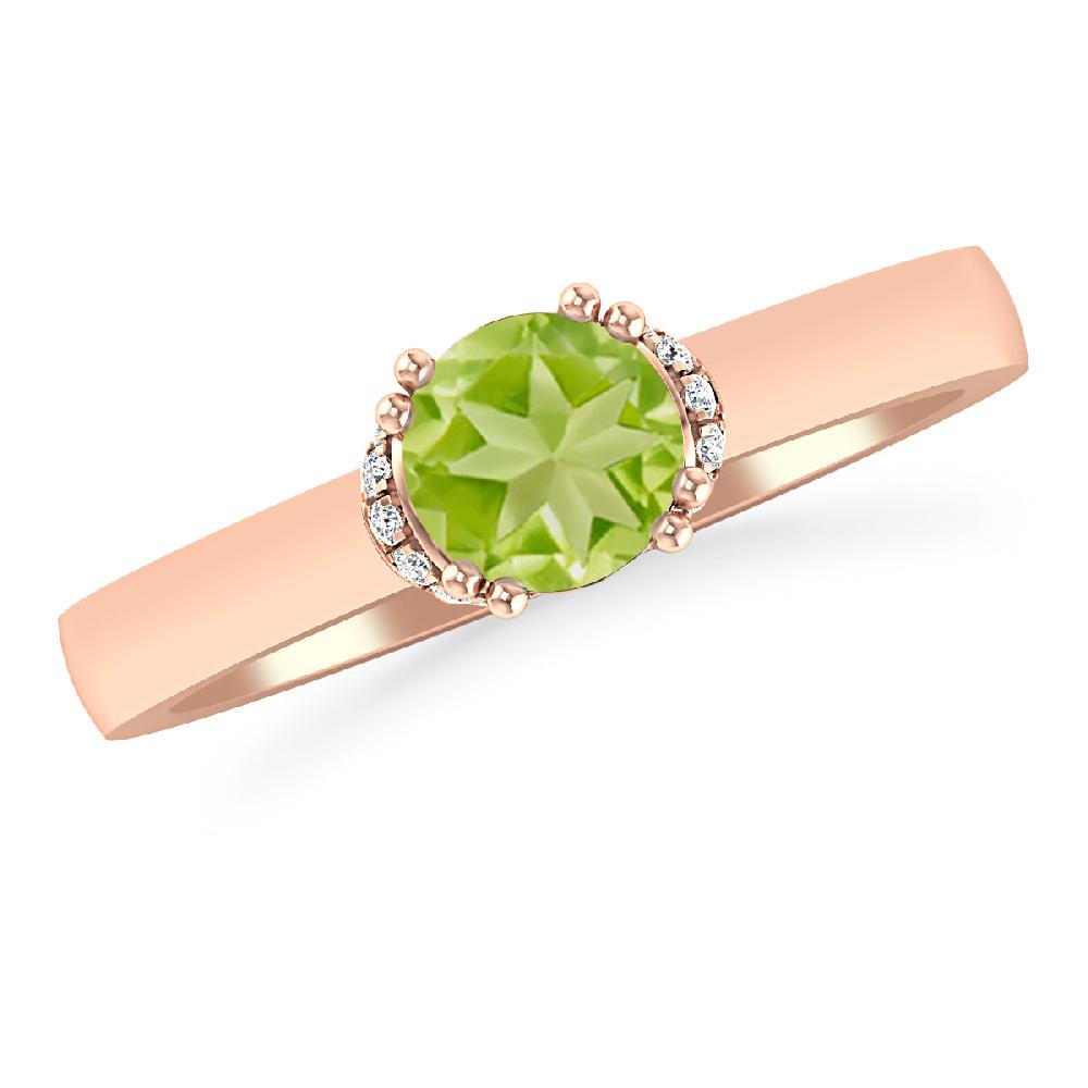 Rose Gold - Peridot