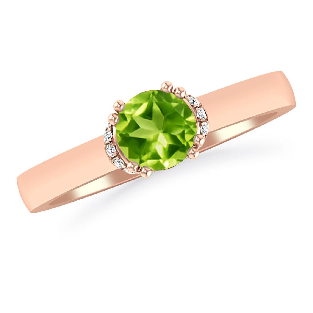 Rose Gold - Peridot