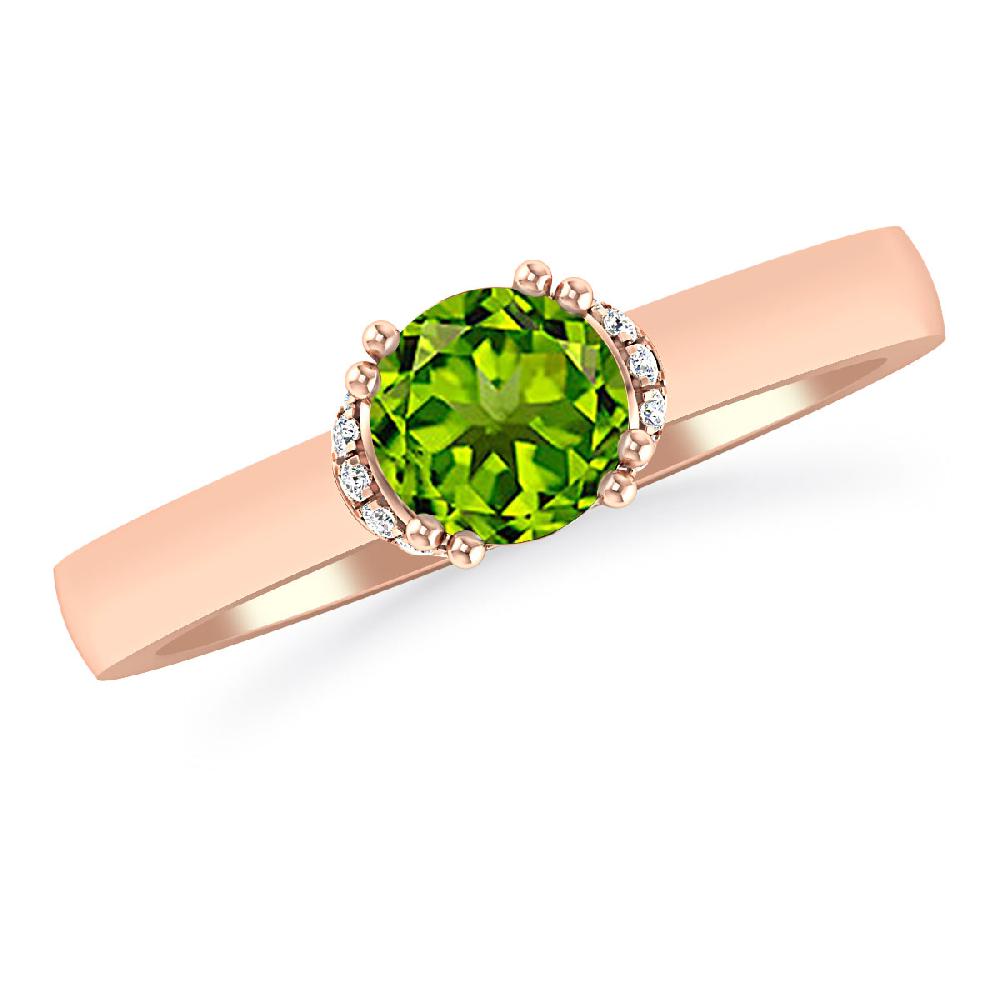 Rose Gold - Peridot