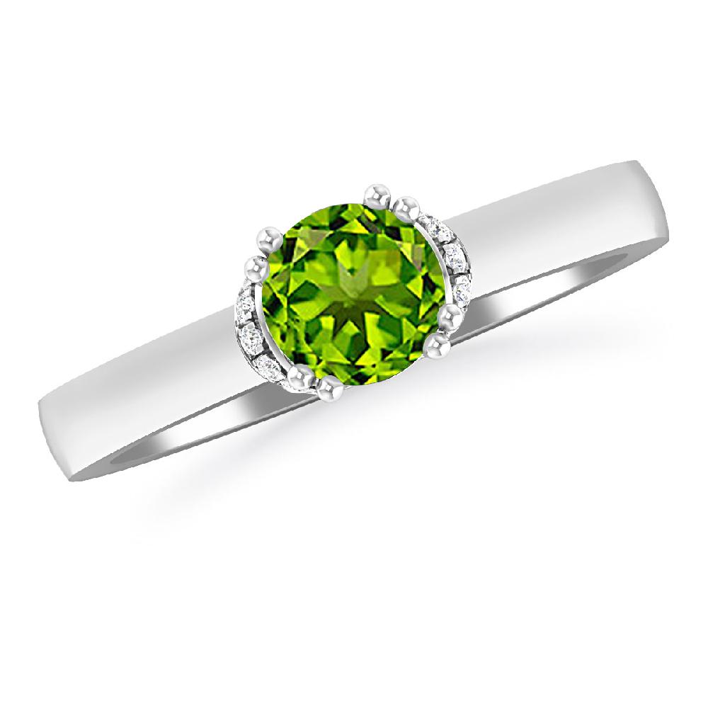 White Gold - Peridot