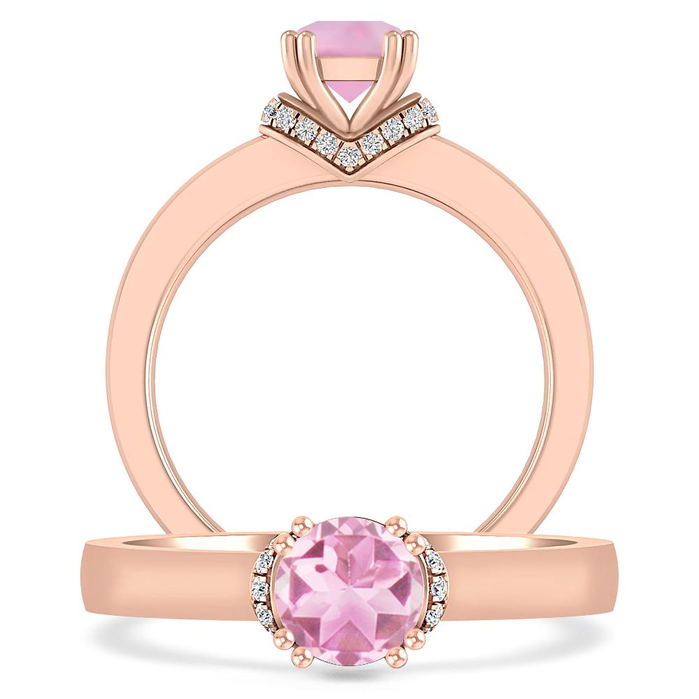 Rose Gold - Pink Tourmaline