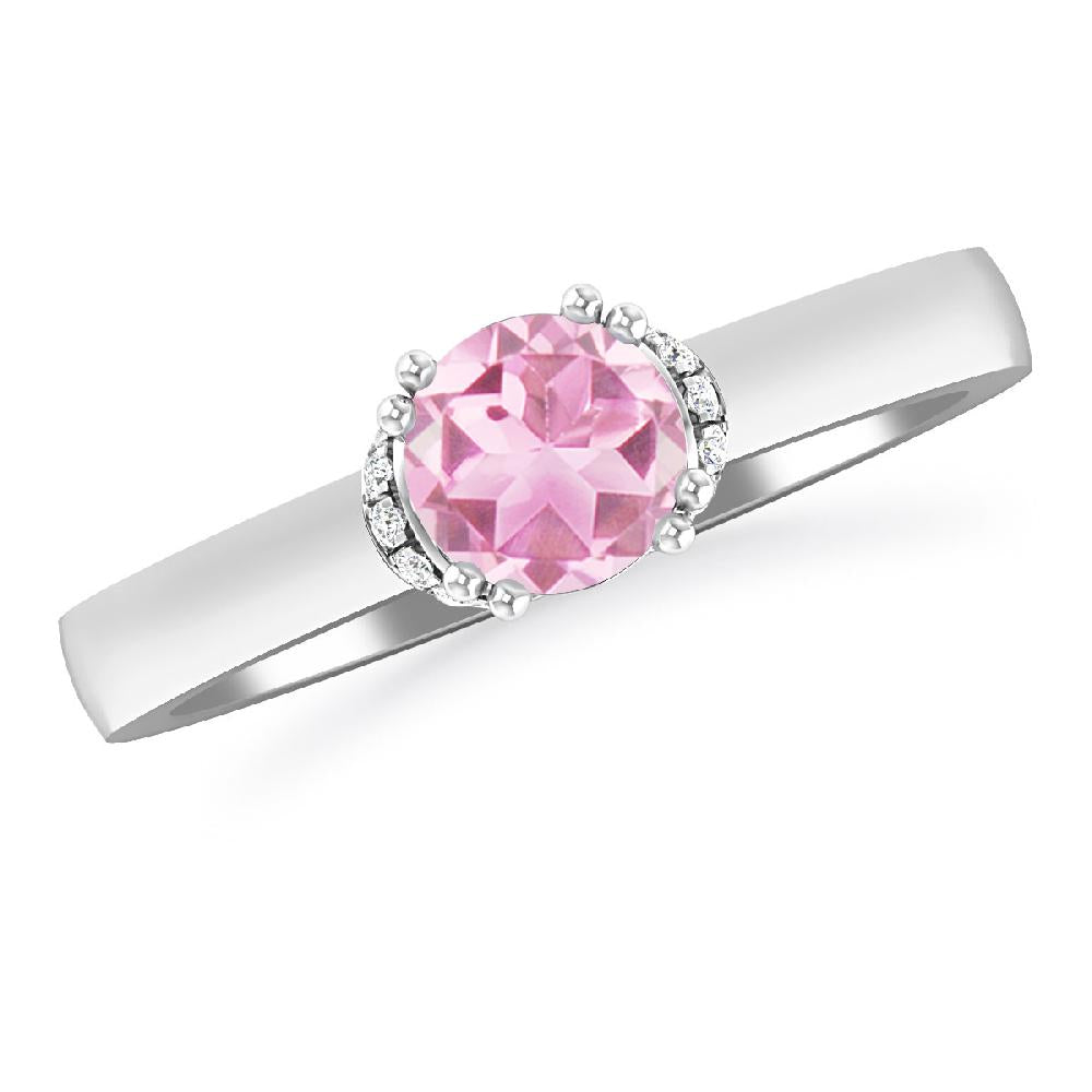 White Gold - Pink Tourmaline