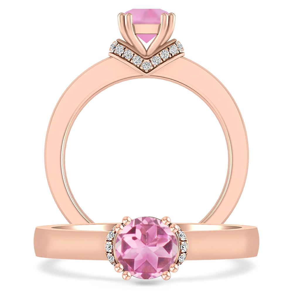 Rose Gold - Pink Tourmaline